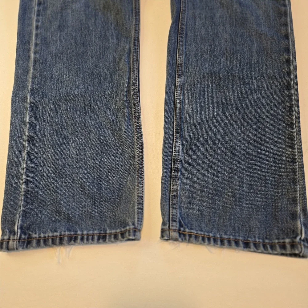 Levis 505 Classic Demin Blue‎ Jeans Mens Size W34 L36